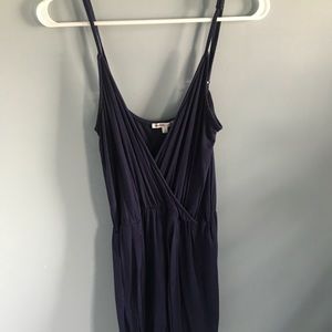 Navy Romper